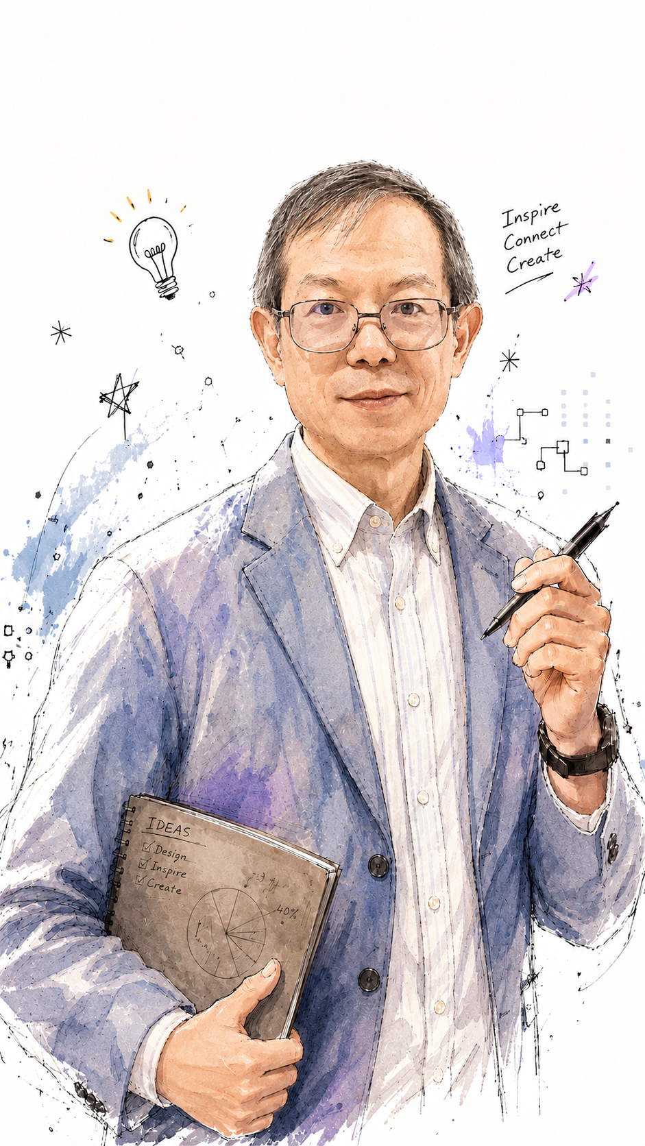 現代生活風格教練人物形象照